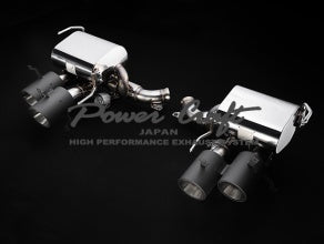 POWER CRAFT HYBRID EXHAUST MUFFLER SYSTEM TITAN TAIL WITH X TUBE FOR FERRARI FF P-FE860102-SE