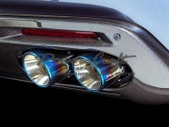 POWER CRAFT HYBRID EXHAUST MUFFLER SYSTEM WITH BLACK TAIL FOR FERRARI ROMA P-FE1110101-BKT