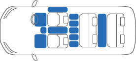 KARO FLAXY BRILLIANT RED FLOOR MATS FOR TOYOTA ESTIMA GSR ACR5#W FLAXY-3192-RED