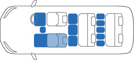 KARO SISAL WHITE BLACK LUGGAGE MATS FOR TOYOTA ALPHARD AGH GGH3#W SISAL-3610-WHITE-BLACK