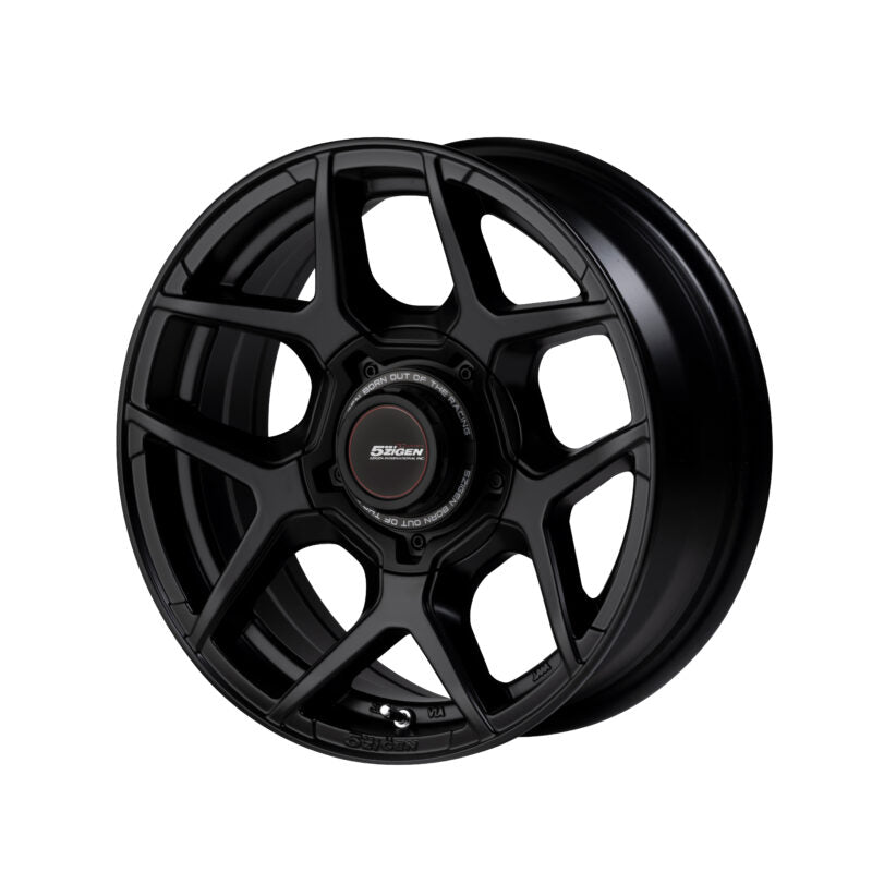 5ZIGEN TF500 XC-M 16X6.0 -5 5-139.7 SEMI GLOSS BLACK XCM6600553SB