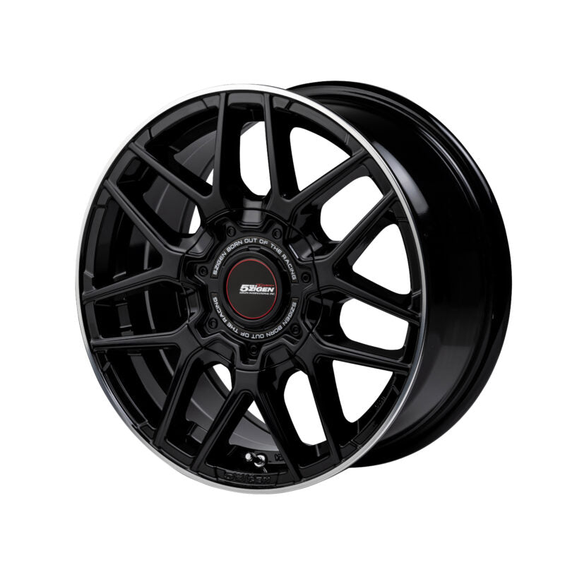 5ZIGEN TF500 XC-M 16X6.5 +38 6-139.7 BLACK-POLISH XCM6653863BP
