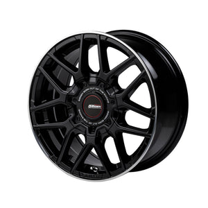 5ZIGEN TF500 XC-M 16X6.5 +47 6-139.7 BLACK-POLISH XCM6654763BP