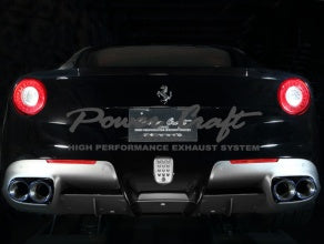 POWER CRAFT HYBRID EXHAUST MUFFLER SYSTEM USE GENUINE TAIL FOR FERRARI F12 TDF P-FE930104