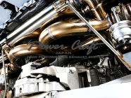 POWER CRAFT HYBRID EXHAUST MUFFLER SYSTEM GENUINE TAIL USE FOR AUDI R8 5.2 V10 SPIDER P-AU710104