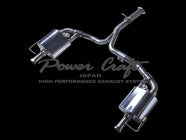 POWER CRAFT HYBRID EXHAUST MUFFLER SYSTEM FOR LEFT HAND DRIVE VEHICLES FOR MERCEDES BENZ CLS53 P-BE650101