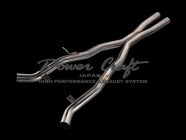 POWER CRAFT HYBRID EXHAUST MUFFLER SYSTEM WITH BLACK TAIL FOR BMW ALPINA B6 P-BM960101-BKT