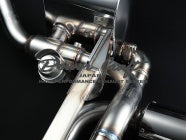 POWER CRAFT HYBRID EXHAUST MUFFLER SYSTEM WITH BLACK TAIL FOR PORSCHE 718 SPYDER CAYMAN GT4 CAYMAN GTS MT P-PO600103-BKT