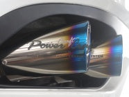 POWER CRAFT HYBRID EXHAUST MUFFLER SYSTEM FOR MASERATI GRAN TURISMO P-MAS780101