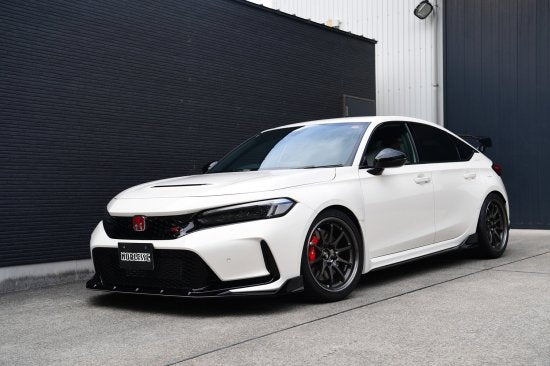 NOBLESSE FRONT LIP SPOILER UNPAINTED FOR HONDA CIVIC FL5 FL5-FS-000