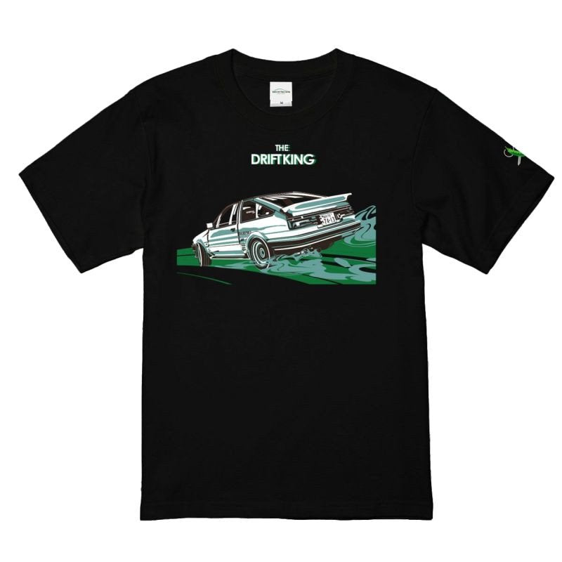 K1 PLANNING MOTORIMODA THE DRIFT KING T-SHIRT - BLACK-M FOR  KT06-BK-M