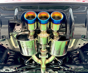 SEEKER SES MUFFLER KIT TRIDENT STREET FOR HONDA CIVIC FL5 11600-FL5-001