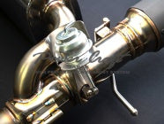 POWER CRAFT HYBRID EXHAUST MUFFLER SYSTEM WITH BLACK TAIL FOR MASERATI MC20 P-MAS1120101-BKT