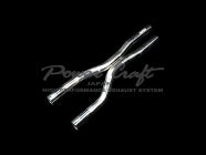 POWER CRAFT HYBRID EXHAUST MUFFLER SYSTEM WITH BLACK TAIL FOR FERRARI PORTFINO P-FE1090101-BKT