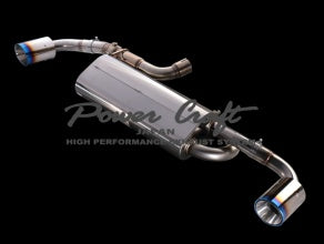 POWER CRAFT HYBRID EXHAUST MUFFLER SYSTEM WITH BLACK TAIL FOR ALFA ROMEO 4C P-AL950101-BKT
