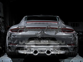 POWER CRAFT HYBRID EXHAUST MUFFLER SYSTEM FOR PORSCHE 991.2 CARRERA PORSCHE 991.2 CARRERA S PORSCHE 991.2 GTS P-PO580104