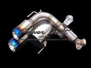 POWER CRAFT HYBRID EXHAUST MUFFLER SYSTEM WITH BLACK TAIL FOR FERRARI CALIFORNIA P-FE440101-BKT