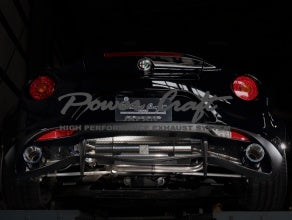 POWER CRAFT HYBRID EXHAUST MUFFLER SYSTEM FOR ALFA ROMEO 4C P-AL950101