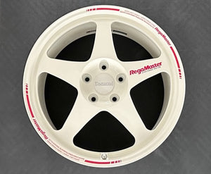 SEEKER DESMOND REGAMASTER EVO2 19X9.5 +52 5X120 SEEKER RACING WHITE FOR HONDA CIVIC FK8 FL5  SEEKER-00006