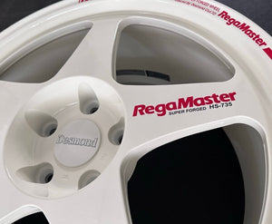 SEEKER DESMOND REGAMASTER EVO2 19X9.5 +52 5X120 SEEKER RACING WHITE FOR HONDA CIVIC FK8 FL5  SEEKER-00006