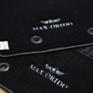 MAX ORIDO EMBROIDERED FLOOR MATS FRONT 2 PIECES FOR TOYOTA GR86 ZN8 MAXORIDO-00018