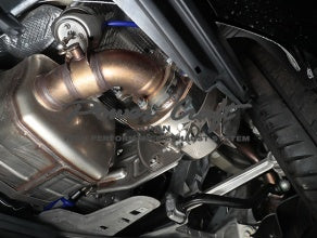 POWER CRAFT RACING STRAIGHT PIPE FOR GENUINE REAR FOR PORSCHE 718 SPYDER CAYMAN GT4 CAYMAN GTS  P-PO600104