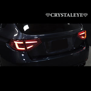 CRYSTAL EYE FIBER LED TAIL V2 WRX STI DARK RED TYPE FOR SUBARU IMPREZA GH GRB 5-DOOR J314DR