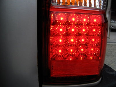 CRYSTAL EYE LED TAIL LAMP (RED CLEAR TYPE) FOR TOYOTA HILUX SURF 180 185  L036RC