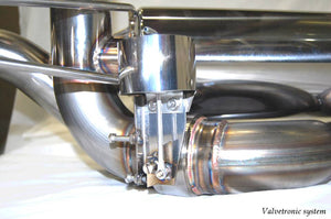 KREISSIEG CAT-BACK F1 SOUND VALVETRONIC EXHAUST SYSTEM TITANIUM FLOATING CURL TAIL SANDBLASTED KSG LOGO MARK FOR AUDI R8 V8 AUR8-01-TITANIUM-V8-4.2