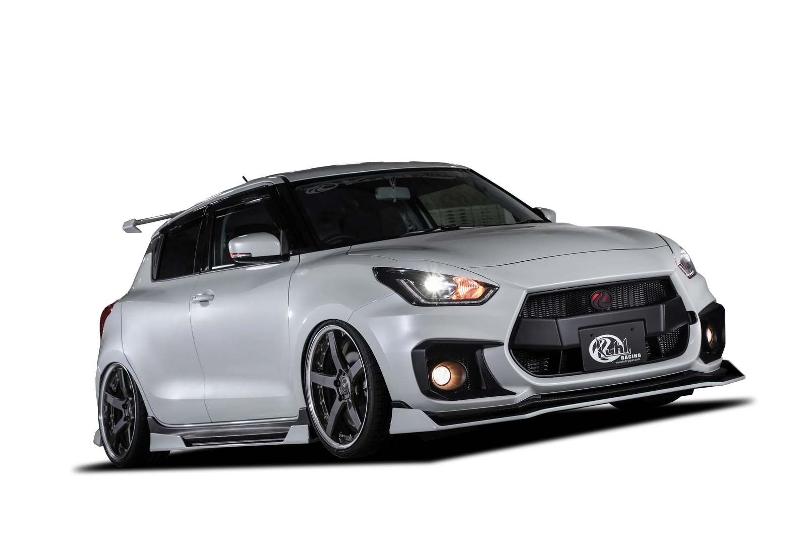 KUHL RACING 33R-SS SLASH FRONT FOG LAMP ATTACHMENT FRP UNPAINTED FOR SUZUKI SWIFT SPORTS ZC33S MT KUHL-00024