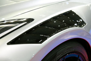 TOP SECRET GT WIDE FRONT FENDER FOR NISSAN GT-R R35 M11 WITH TS BUMPER TOP-SECRET-00078