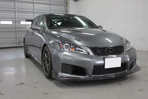 LEMS DRY CARBON FRONT SPOILER VERSION 2020 PAINTED FOR LEXUS ISF L735-2