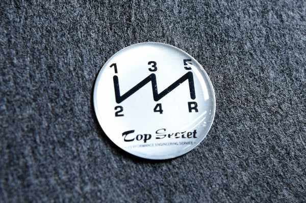 TOP SECRET TS SHIFT PATTERN STICKER 6MT FOR  TOP-SECRET-00308