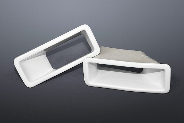 TOP SECRET FRONT BUMPER DUCT FOR NISSAN SKYLINE GT-R BNR32 TOP-SECRET-00442