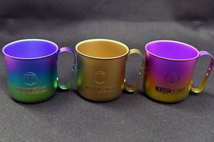 TOP SECRET TITANIUM MUG GOLD FOR  TOP-SECRET-00345