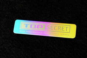 TOP SECRET TITANIUM EMBLEM GOLD FOR  TOP-SECRET-00333