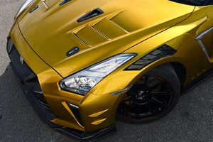 TOP SECRET M17 FULL BUMPER KIT VER.S FRP FOR NISSAN GT-R R35 TOP-SECRET-00076