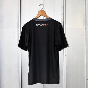 TOP SECRET TS CARBON T-SHIRT GRAY LOGO WITH WHITE R S FOR  TOP-SECRET-00237
