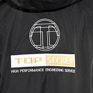 TOP SECRET TS COLD WEATHER HALF COAT WITH TS EMBLEM LOGO L FOR  TOP-SECRET-00248