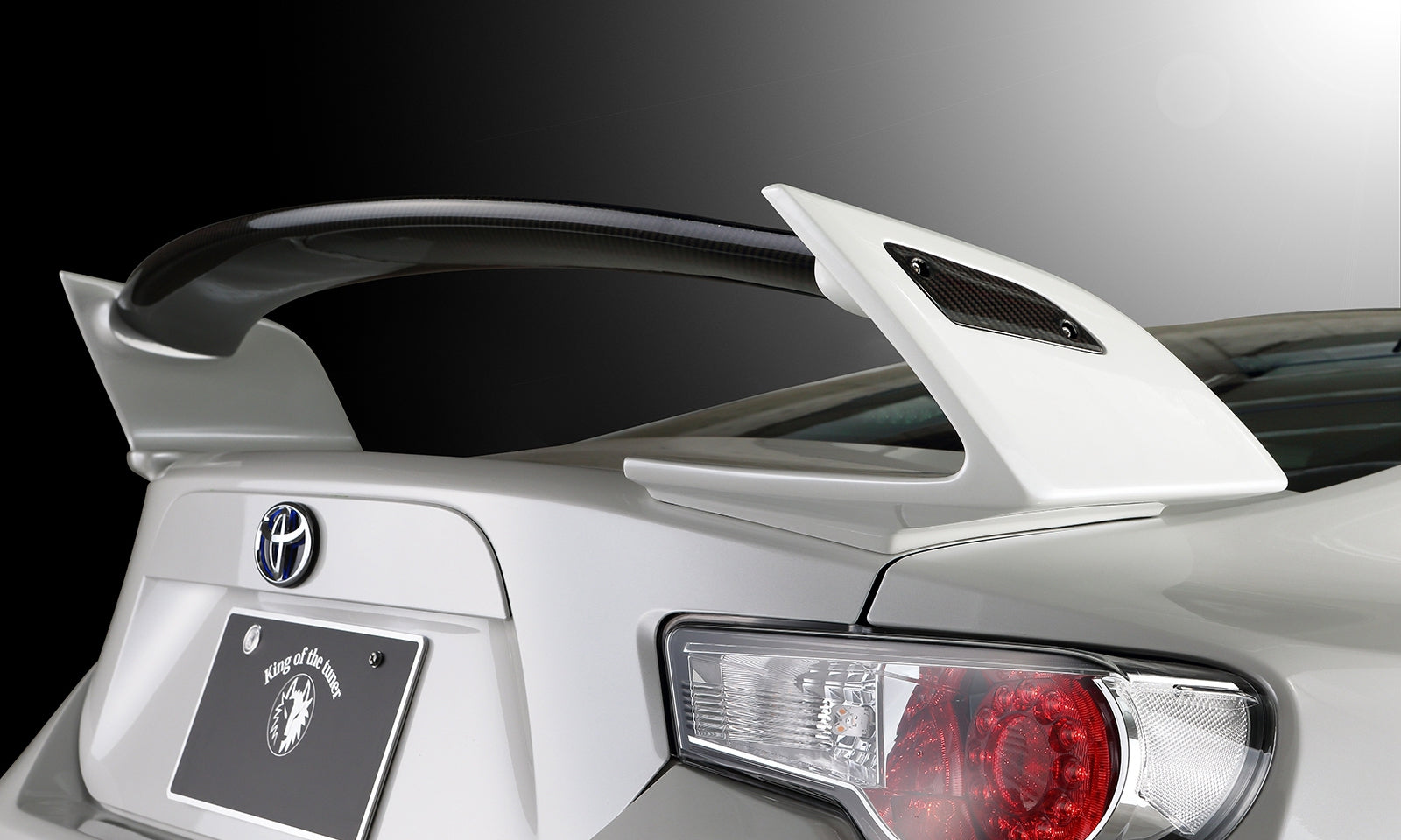 ROWEN REAR WING PREMIUM MODEL FRP WET CARBON UNPAINTED FOR SUBARU BRZ ZC6  1T009W10