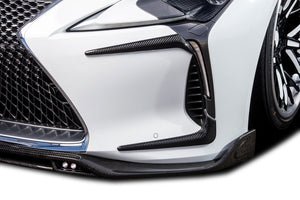 ROWEN FRONT LIP SPOILER LED LAMP CARBON FOR LEXUS LC500 CONVERTIBLE URZ100 1L007A11