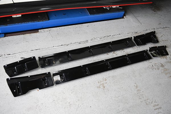 TOP SECRET SIDE DIFFUSER VER.2 MY17 BRACKET FOR NISSAN GT-R R35 TOP-SECRET-00091