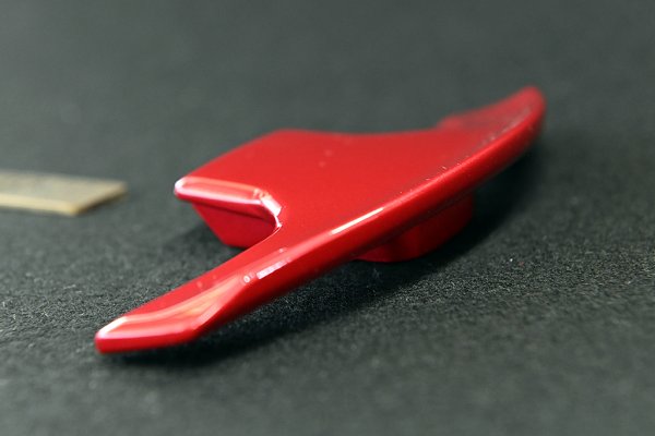 TOP SECRET M17 PADDLE SHIFTERS RED WITH BLACK MARK FOR NISSAN GT-R R35 TOP-SECRET-00138