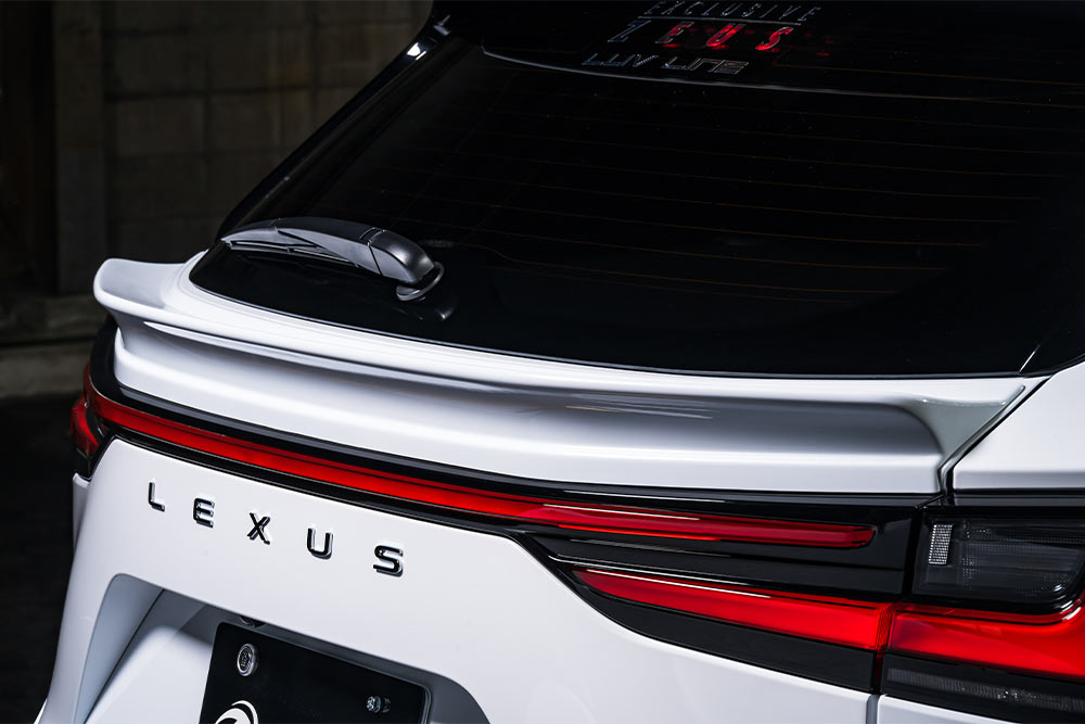 M'Z SPEED REAR GATE SPOILER (MADE OF ABS) FOR LEXUS NX NX450H+ AAZH26 NX350H AAZH20 25 NX350 TAZA25 F SPORT  2362-5110