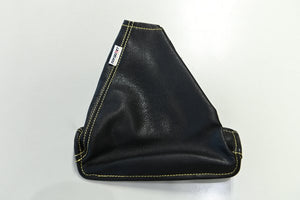 TOP SECRET HANDBRAKE BOOTS GOLD STITCHING FOR NISSAN SKYLINE GT-R BNR32 TOP-SECRET-00432