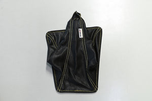 TOP SECRET SHIFT BOOTS RED STITCHING FOR NISSAN SKYLINE GT-R BNR32 TOP-SECRET-00435