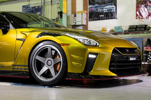 TOP SECRET OZ NEW FUTURA TOP SECRET 20X11 30 FOR NISSAN GT-R R35 FRONT WIDE FENDER TOP-SECRET-00173