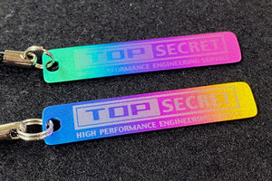 TOP SECRET TITANIUM MOBILE PHONE STRAP BLUE GOLD FOR  TOP-SECRET-00344