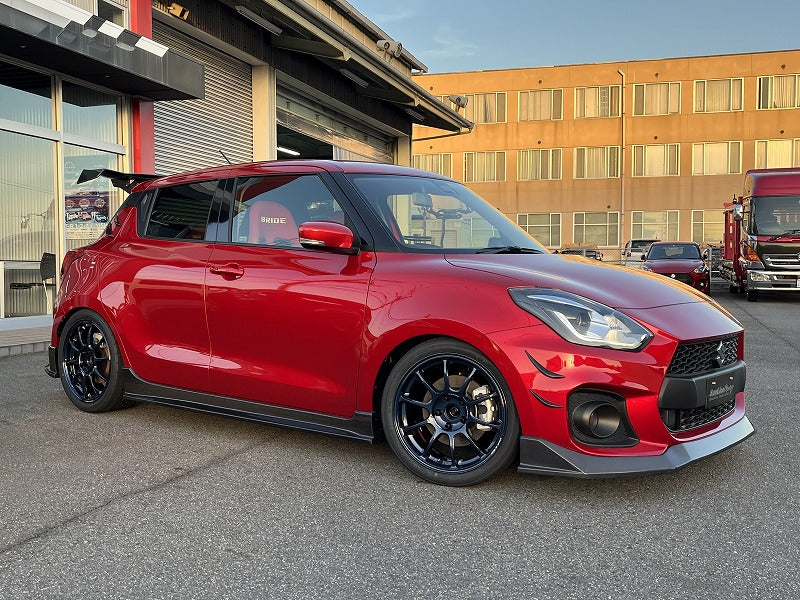 SUN LINE RACING SPORT AERO 3-PIECE SET CLEAR COAT FINISH FOR SUZUKI SWIFT SPORTS ZC33S SUN-LINE-RACING-00010