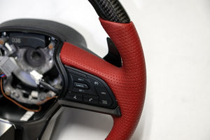 TOP SECRET M17 CARBON STEERING WHEEL FOR NISSAN GT-R R35 TOP-SECRET-00135